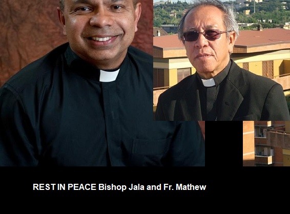 Bishop Jala and Fr Mathew