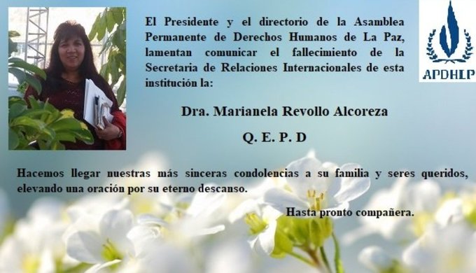 Marianela Revollo Death