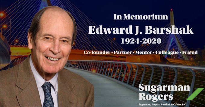 Edward J. Barshak death