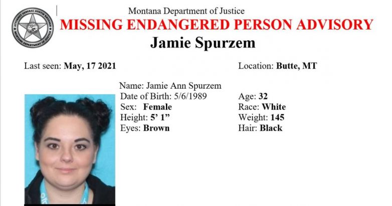 Jamie Ann Spurzem Missing - Help Locate Ann Spurzem